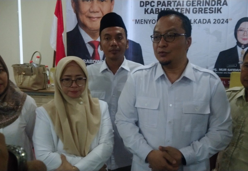 Rapimcab Partai Gerindra Gresik Dukung Dokter Alif Maju Calon&nbsp;Bupati