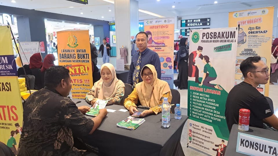 Ada Konsultasi Hukum Gratis Posbakum PN Gresik di&nbsp;Gressmall