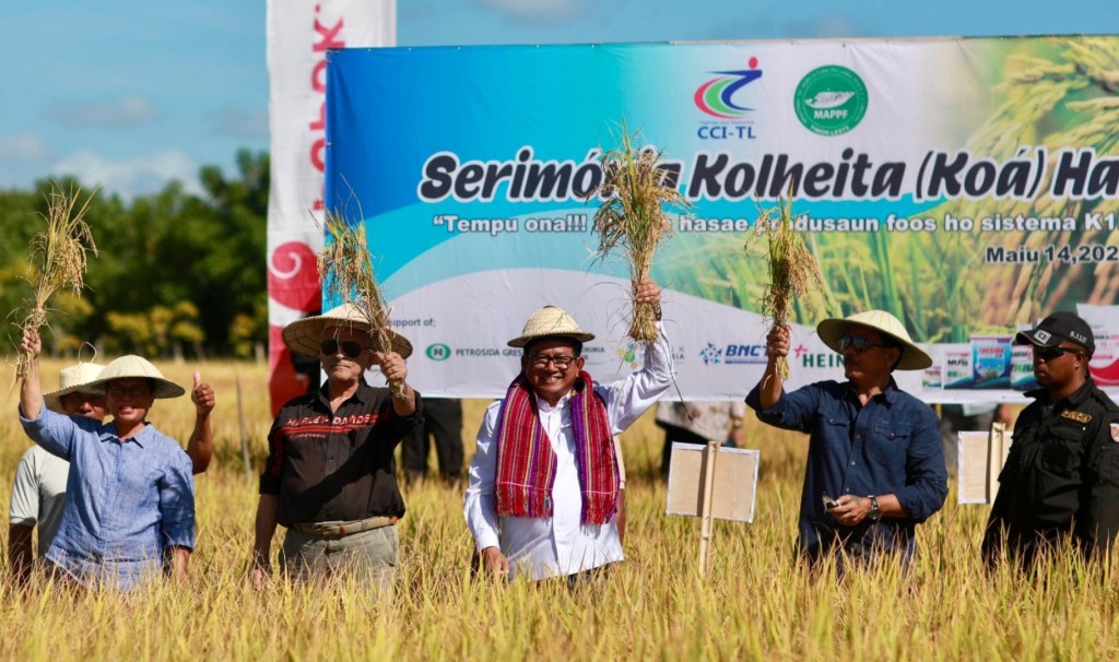 Ramos Horta Sampaikan Terima Kasih, Petrokimia Gresik Bersama Pupuk Indonesia Sukses Tingkatkan Produktivitas Padi Di Timor&nbsp;Leste