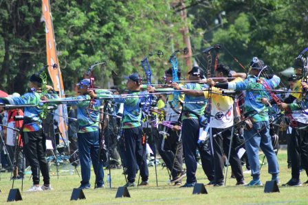 Mulai Dilombakan Divisi Recurve dan Compound Umum di Kasal Cup Archery Championship 2024