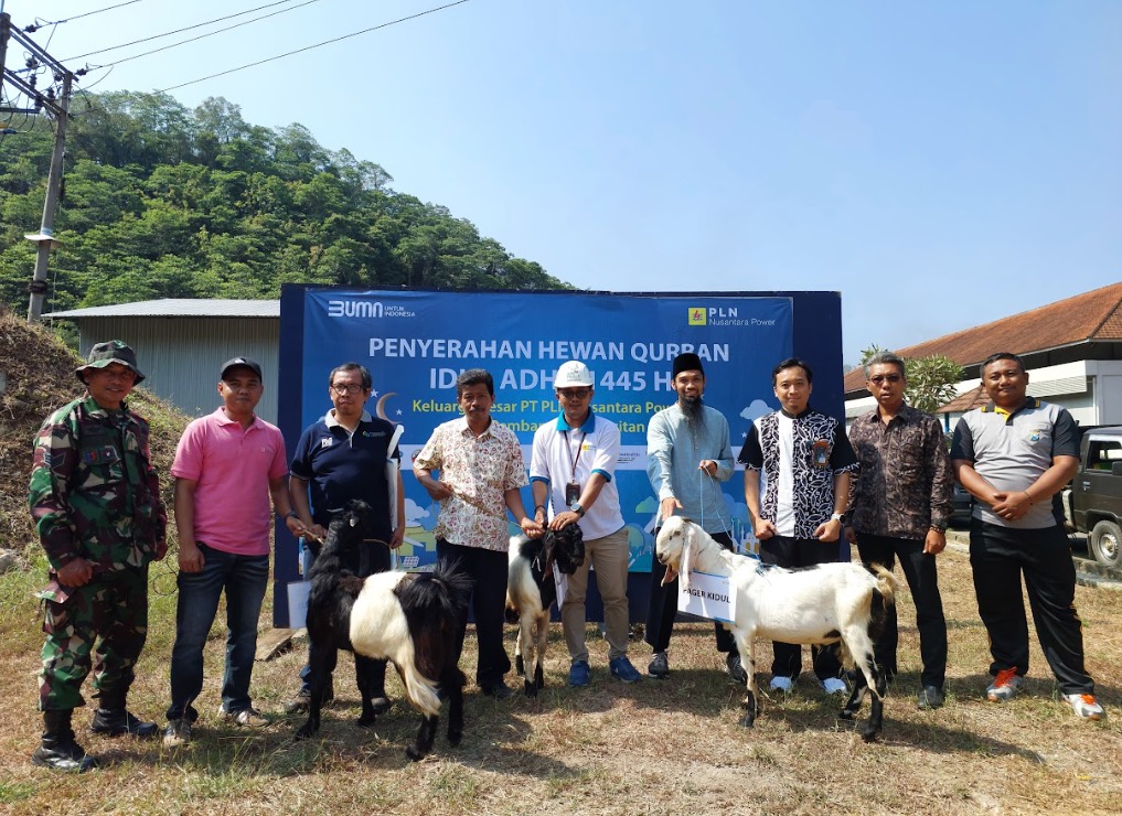 PLN Nusantara Power Salurkan 38 Ribu Paket Daging Hewan Qurban Pada Hari Raya Idul Adha 1445&nbsp;H.